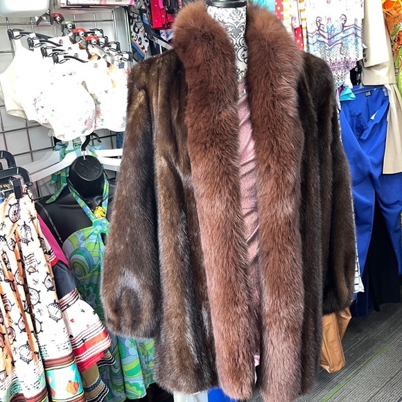 Mink/Fox Fur #Vintage - Picture 1 of 11